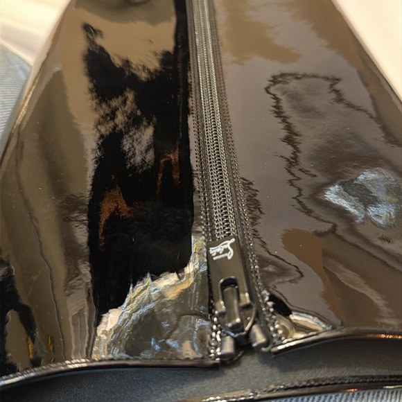 Christian Louboutin alleo botta 90 patent tall boots black EU39/US9 - Picture 6 of 13